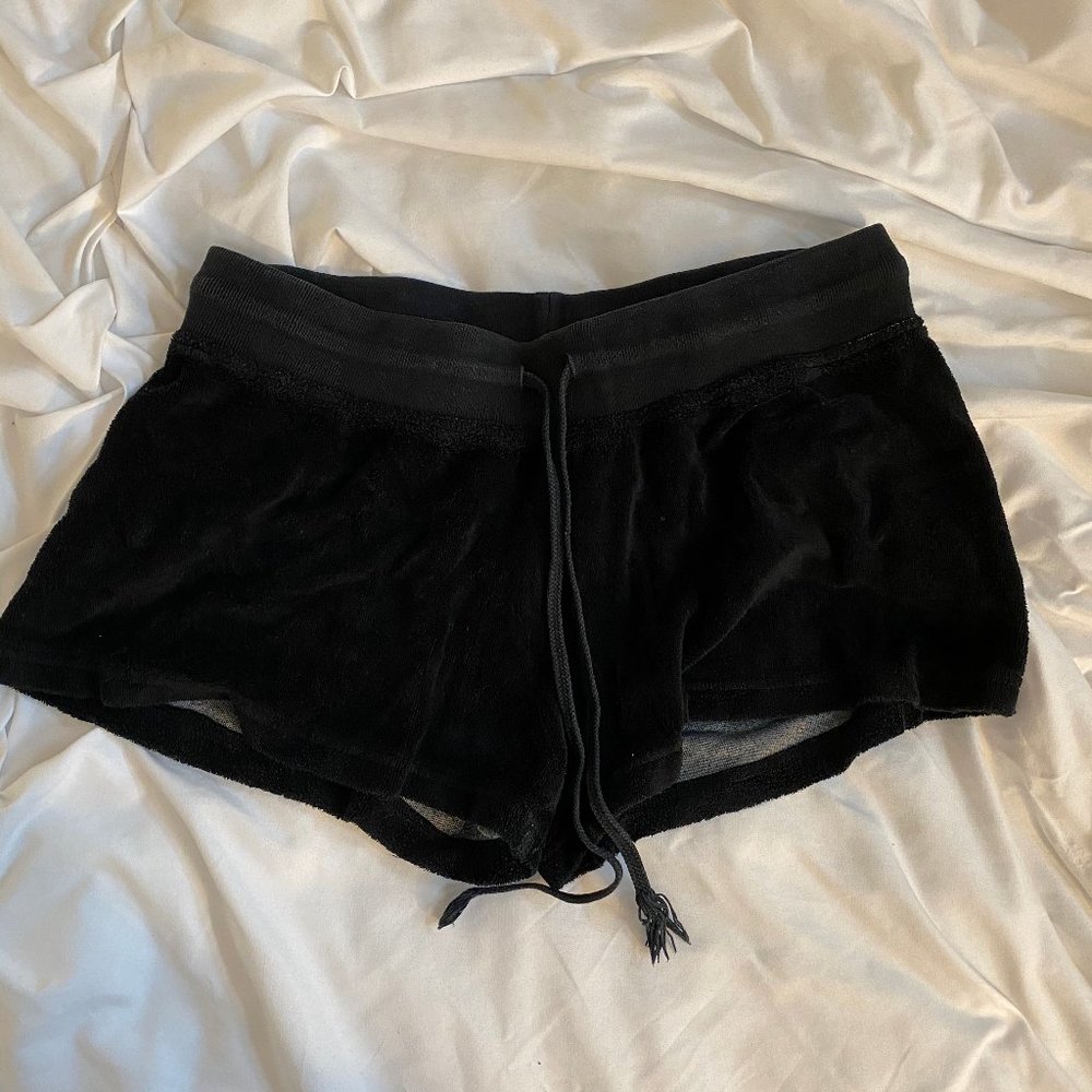 HARD TAIL Terry Shorts - Black